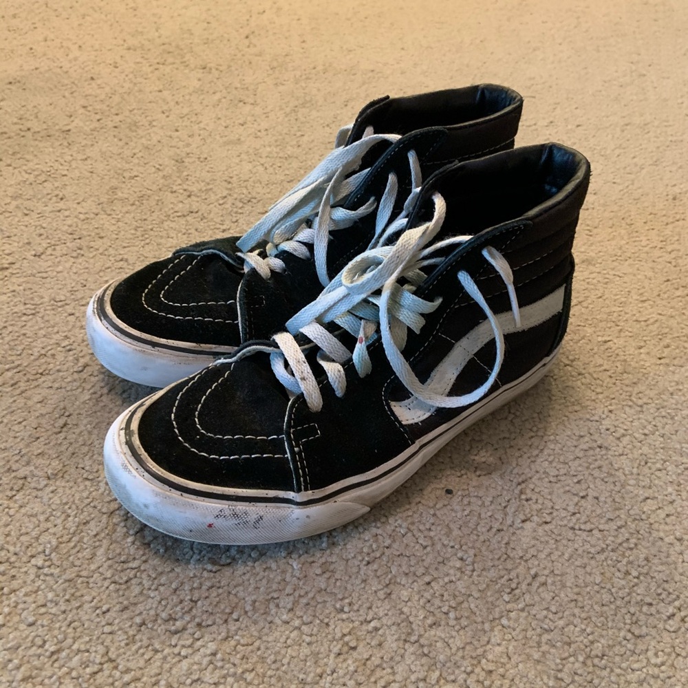 Black High Top Vans